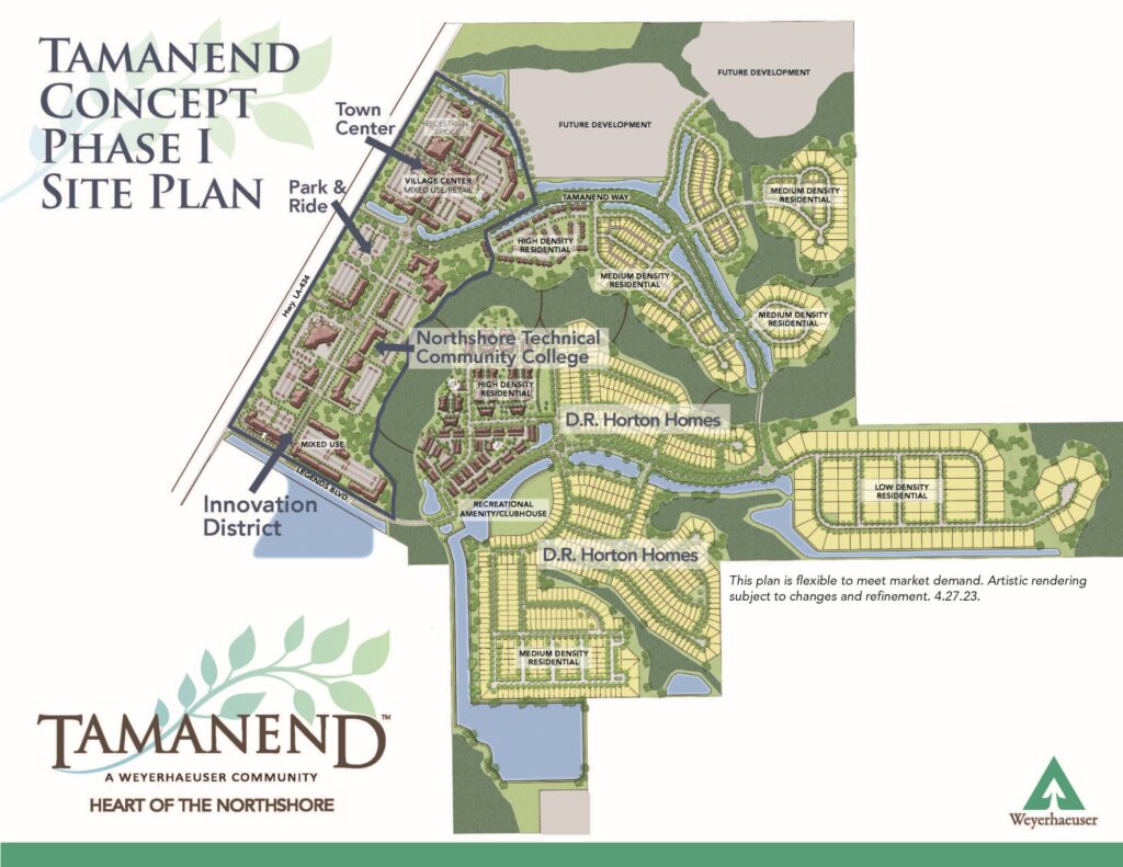 Tamanend Concept Site Plan